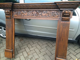 Solid Wooden Decorative Fireplace...£45