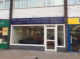 Ian Cockbain Wealth Management Opened its Doors in our Bubble Today.....