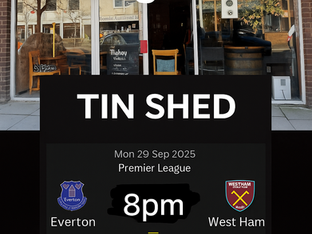 TIN SHED – Under New Management in Formby!