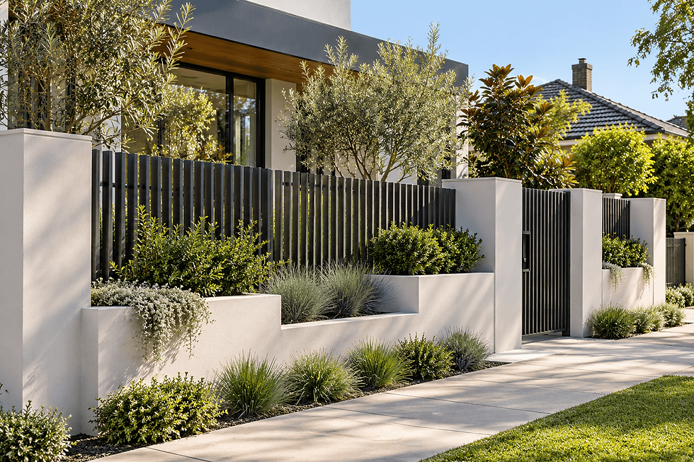 Fence-and-Planter Combinations