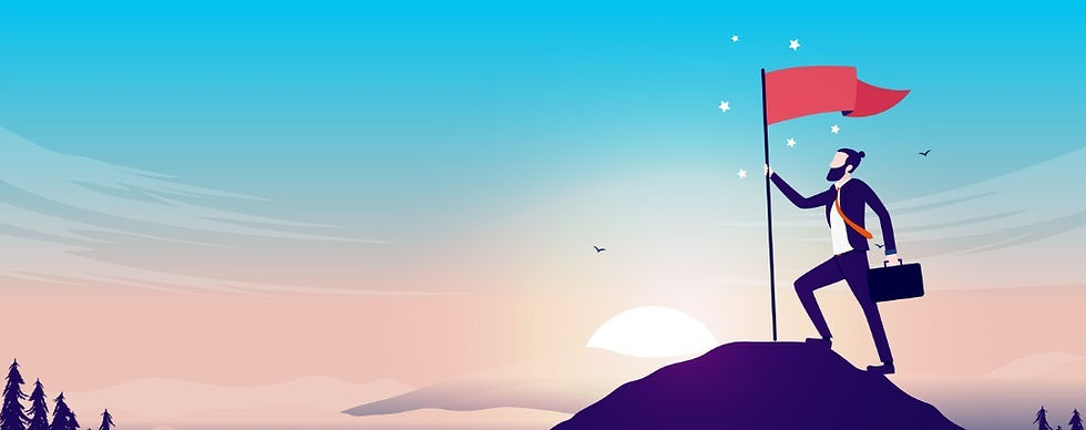 目的を果たした男性