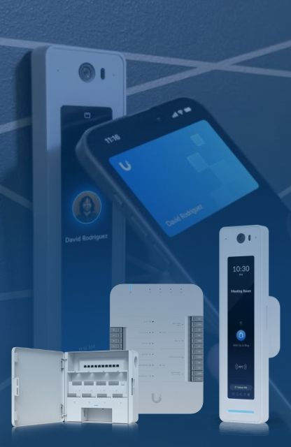 Smart home devices: phone, keypad, and reader