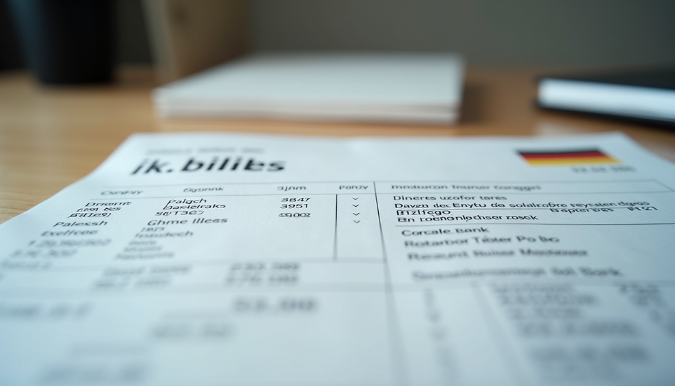 Understanding the Importance of Certified Translations for German Financial Documents in UK Visa Applications