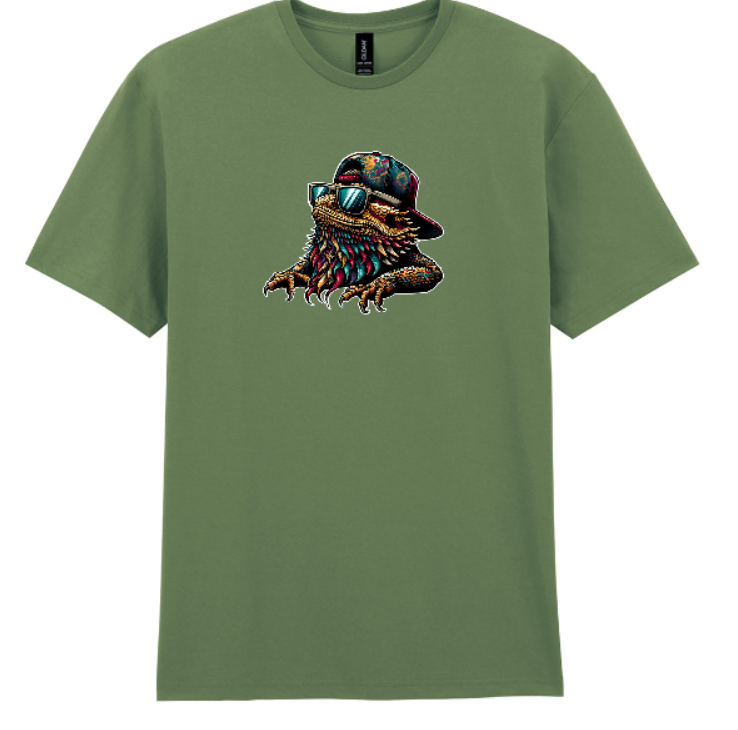 Thumbnail: Cool Bearded Dragon Tee Shirt