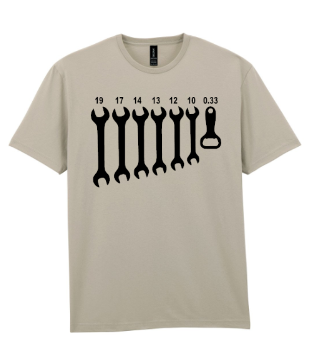 Thumbnail: Funny Spanner and bottle opener T Shirt