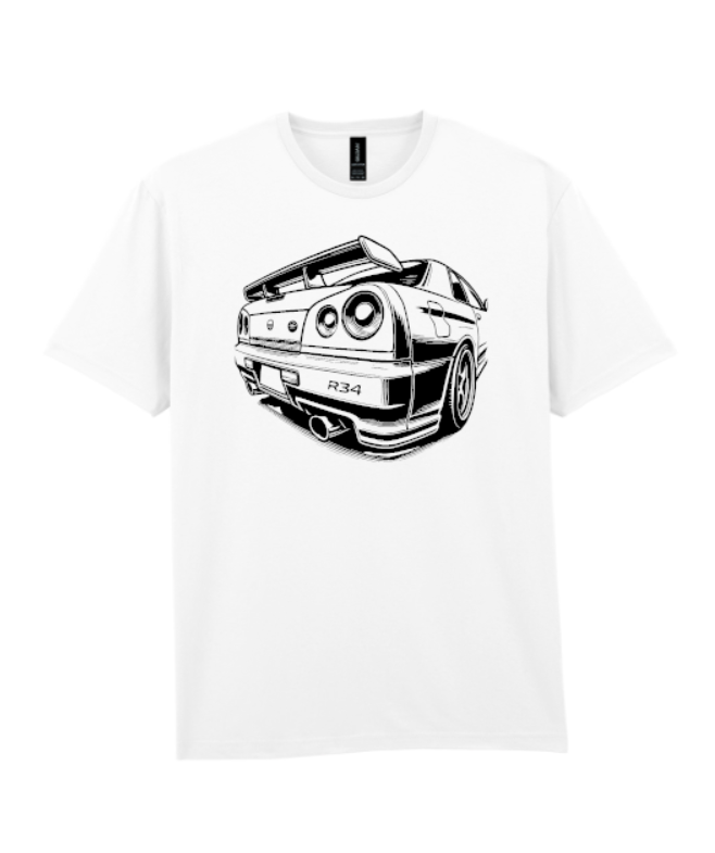 Thumbnail: R34 Skyline Rear End   T-Shirt