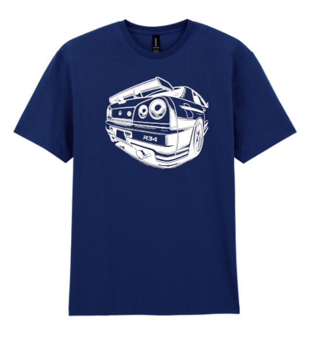 Thumbnail: R34 Skyline Rear End   T-Shirt