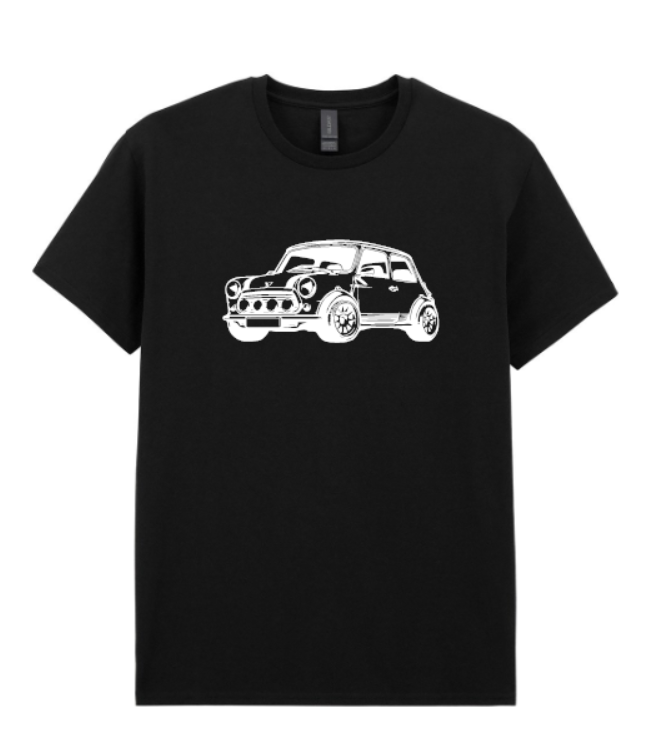 Classic Mini Cooper Car T-Shirt