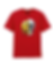 Thumbnail: Half Skull Smiley T-Shirt