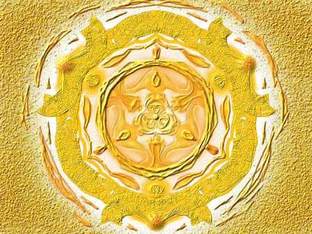 Chakra-Mandala Gold