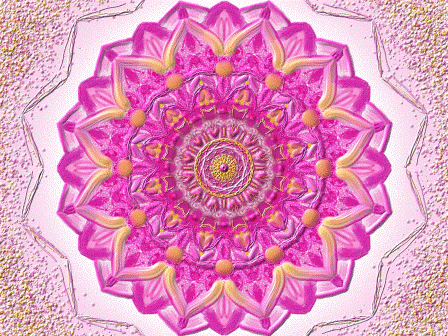 Chakra-Mandala Magenta