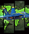 Blue Angel & Map by pmo2.jpg