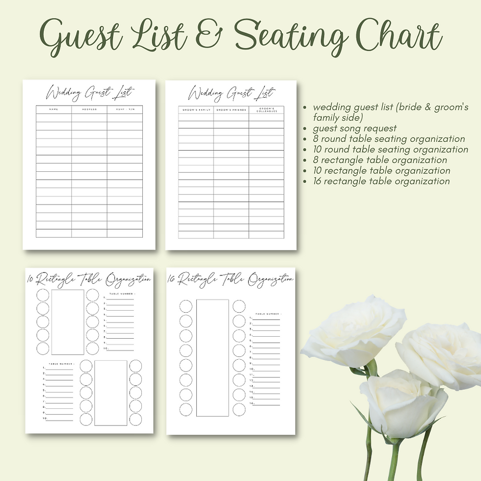 Thumbnail: Classic Black and White Wedding Planner