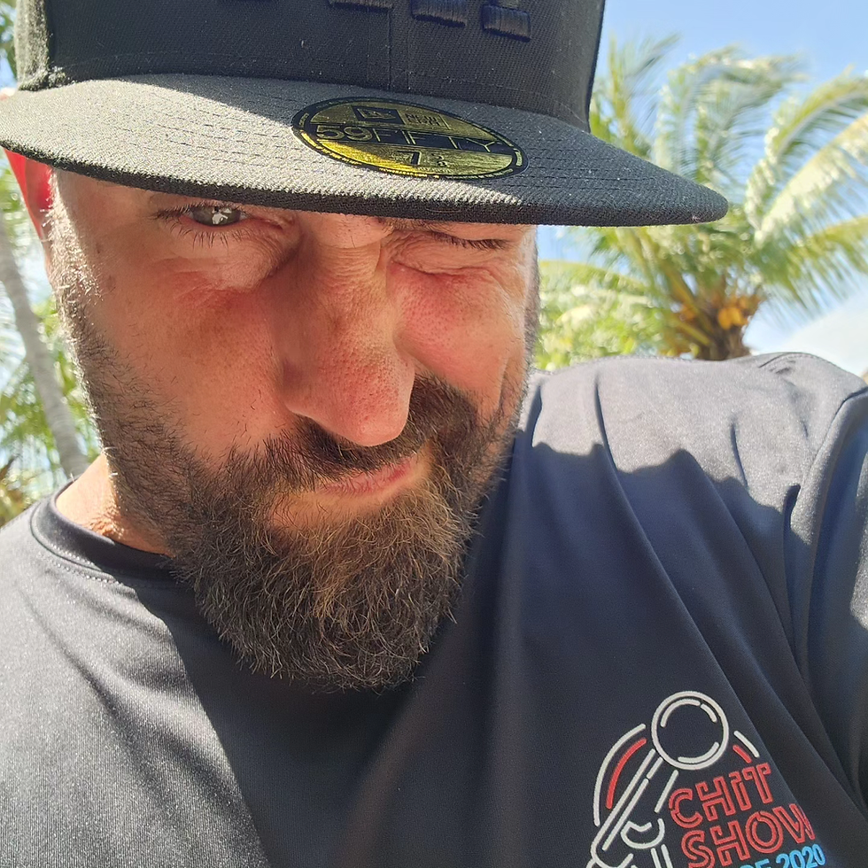 Thumbnail: Chit Show Fishing Shirt (Black,Gray,White)