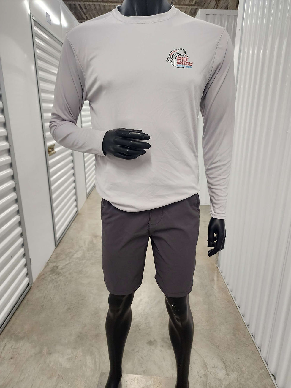 Thumbnail: Chit Show Fishing Shirt (Black,Gray,White)