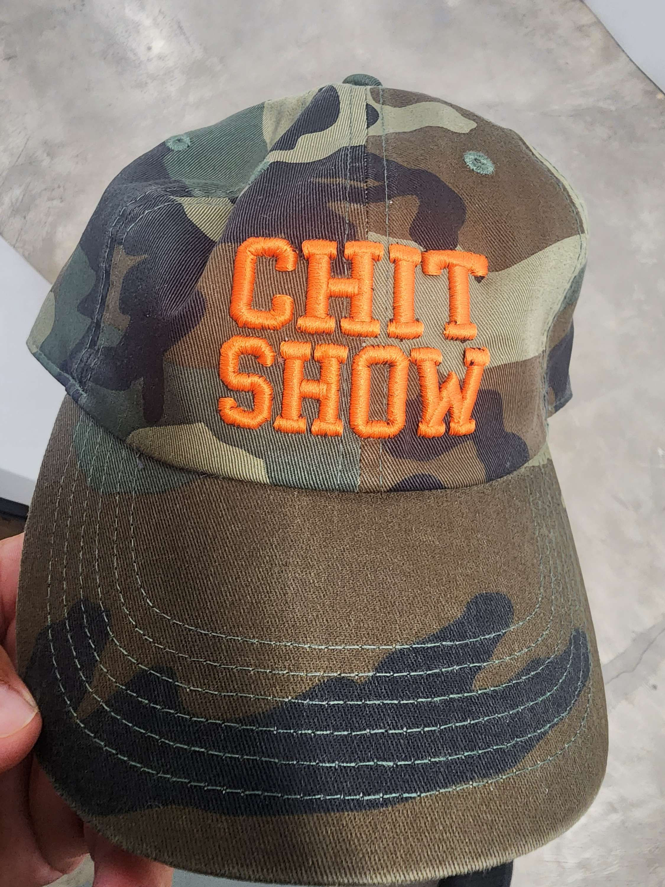 Chit Show Orange/Camo