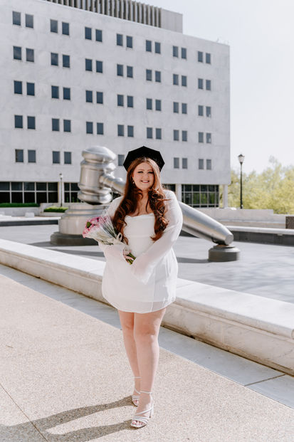 Capital Law Graduation Photos in Columbus, Ohio at the Ohio Supreme Court