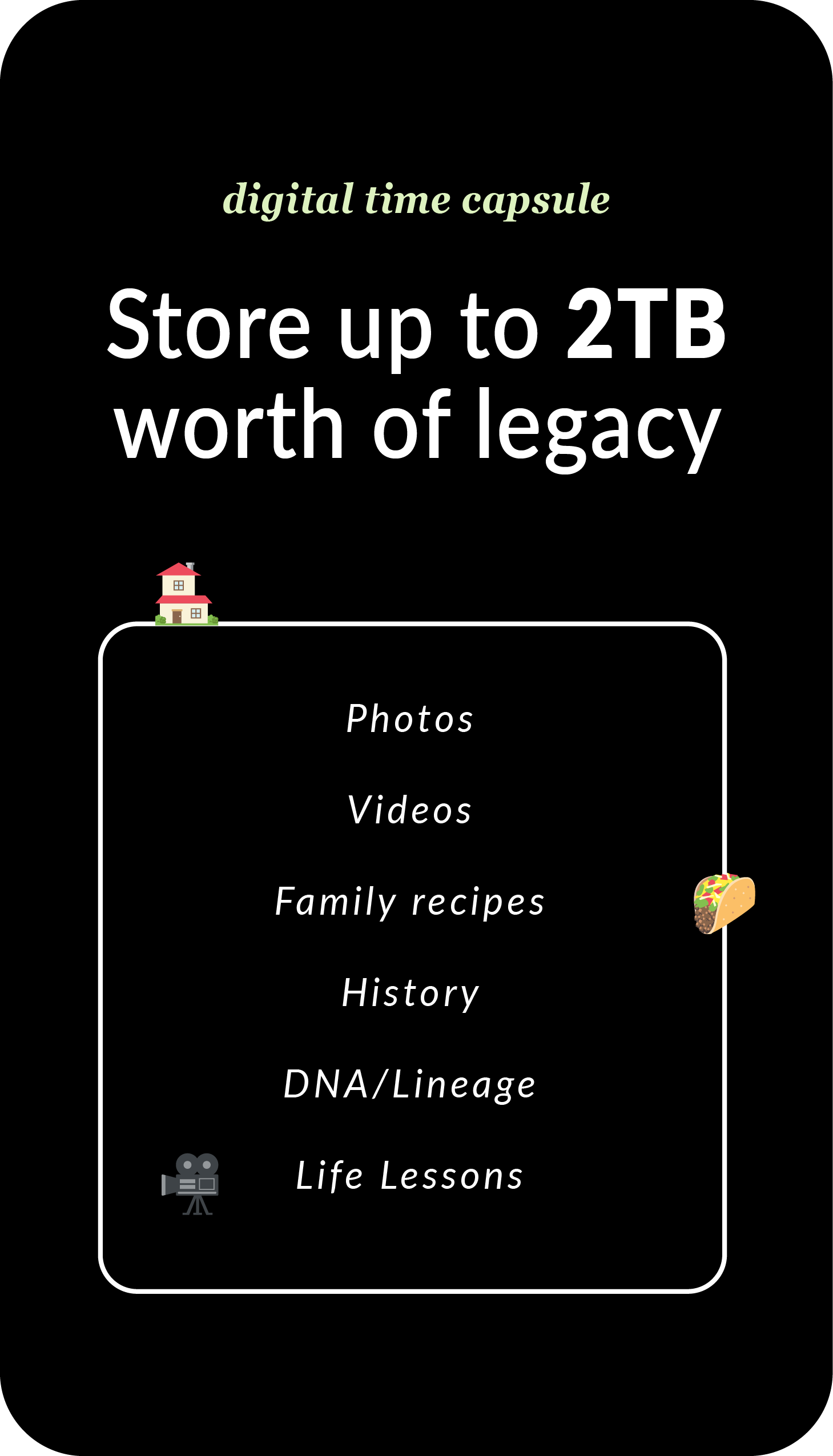 make a digital time capsule