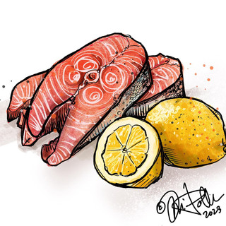 Salmon with Lemon