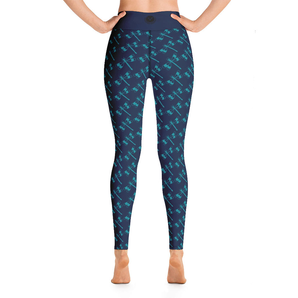 Miniaturbild: Vandal Pattern Yoga Leggings