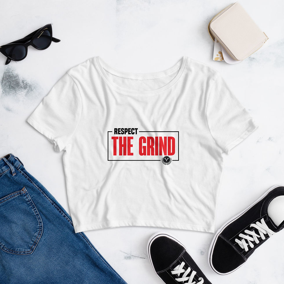 Miniaturbild: Respect The Grind Crop Top