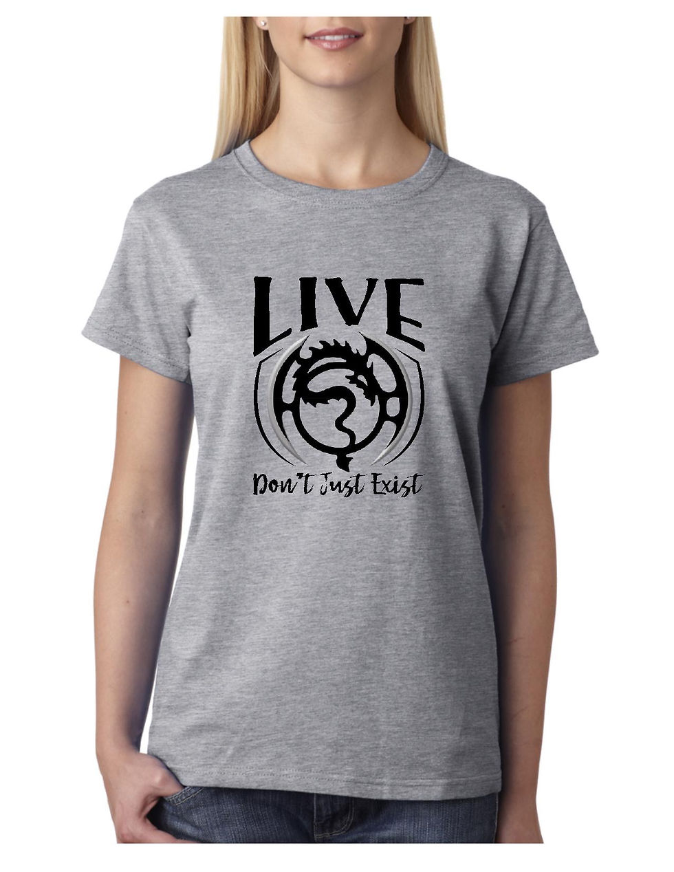 Miniaturbild: Live Don't Just Exist-Ladies Tee
