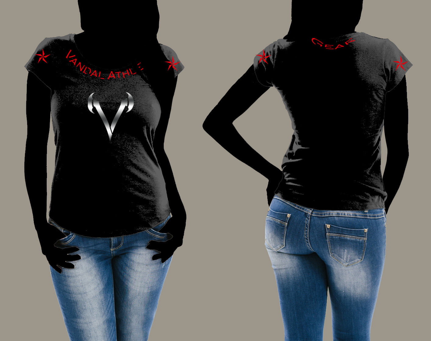 Das Vandal Classic T-Shirt für Frauen