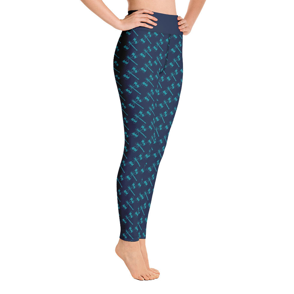 Miniaturbild: Vandal Pattern Yoga Leggings