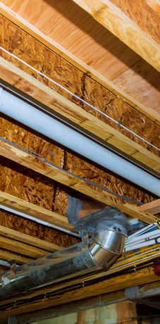Inspecting Basement