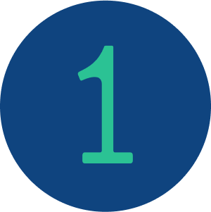 circle number 1