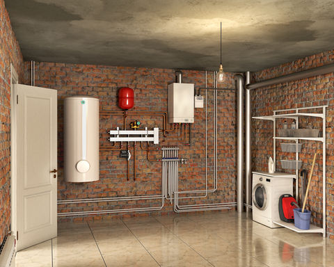 Inspecting Basement