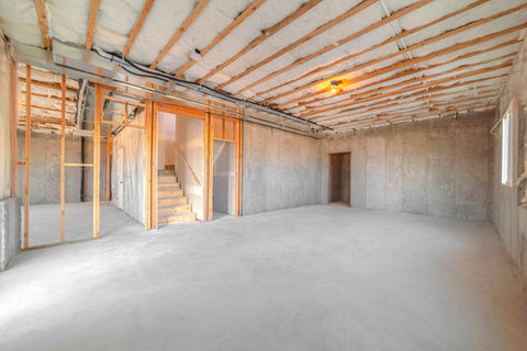 Inspecting Basement