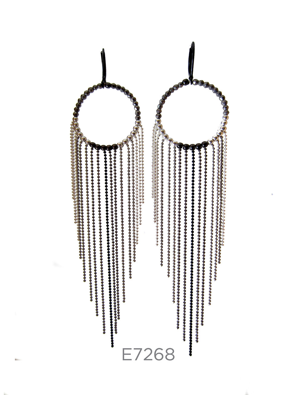 Ball Chain Hoops $105