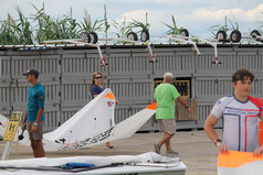 Cox and Bahr helping