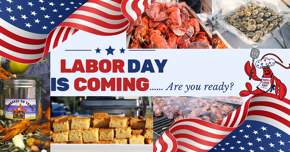 Labor Party Food Catering - cookouts - clambakes - pig roasts in RI MA CT