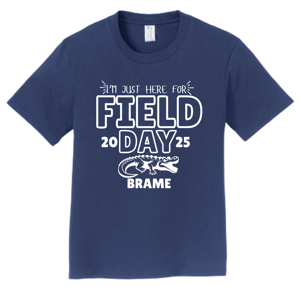 Brame STUDENT Field Day Shirts - TEAM NAVY