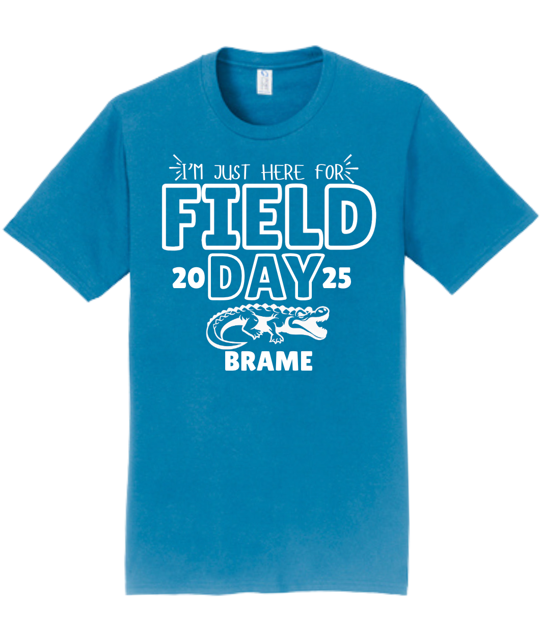 Brame STAFF Field Day Shirts - SAPPHIRE