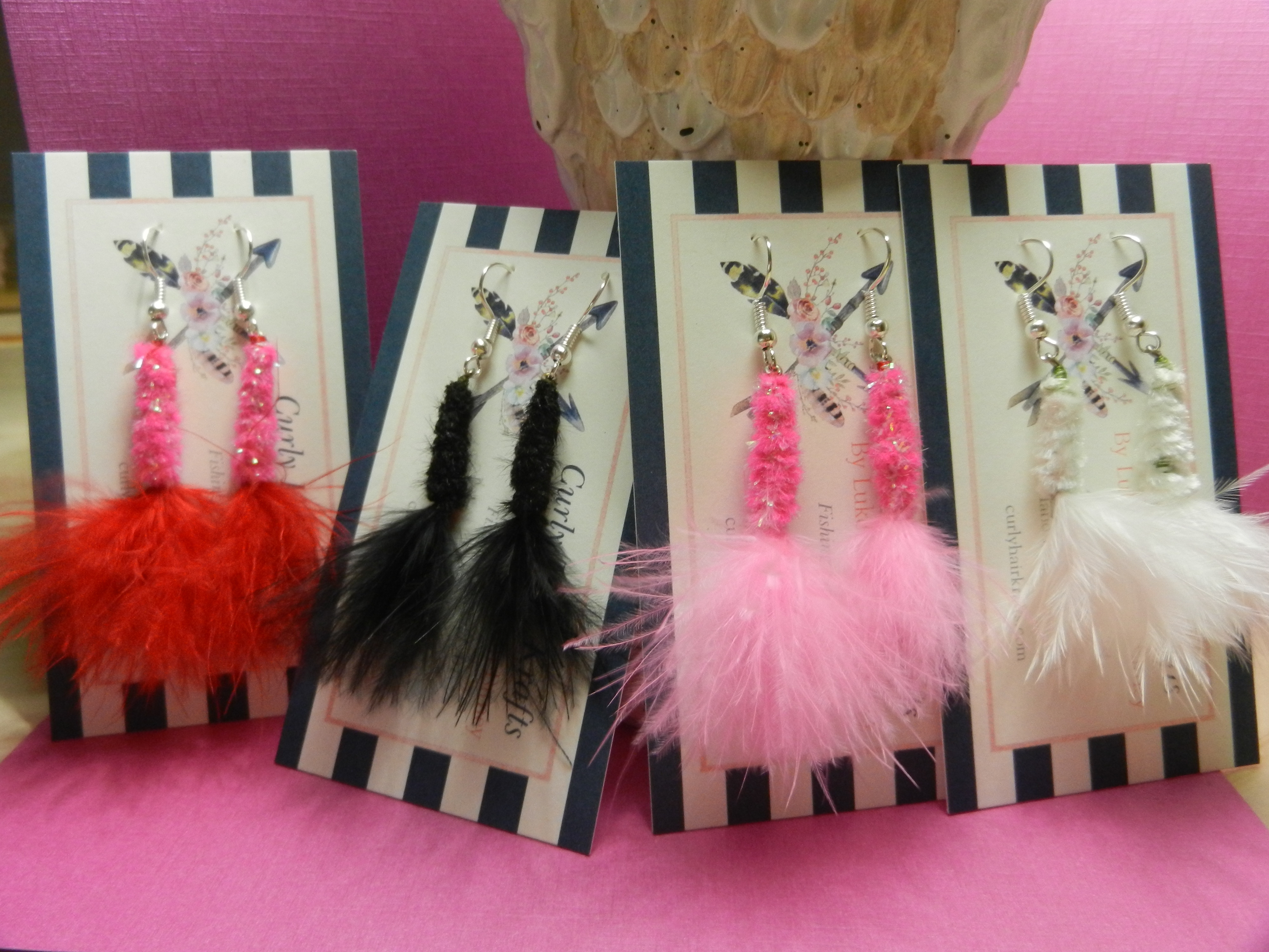 Two Pair of Fishing Earrings! Your Choice!