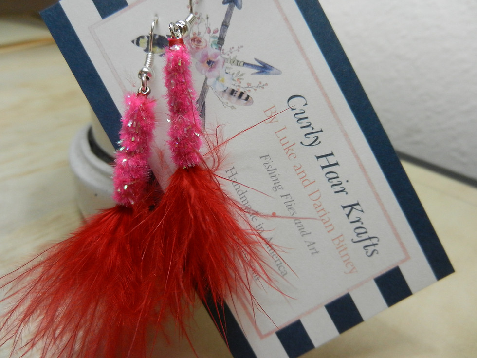 Thumbnail: Two Pair of Fishing Earrings! Your Choice!