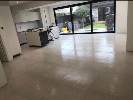 What is large format tiling?