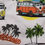 Thumbnail: calot bloc charlotte tissu couvrant brice van vintage wolkswagen