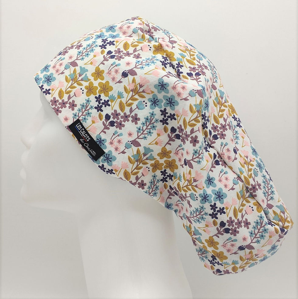 Thumbnail: calot couvrant elizie fleurs