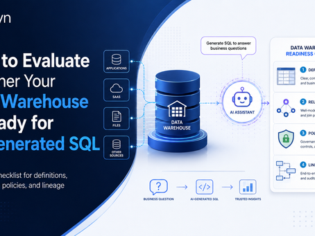 How to Evaluate Whether Your Data Warehouse Is Ready for AI-Generated SQL