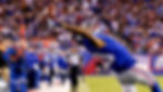 Odell Beckham's famous one-handed over the head catch.