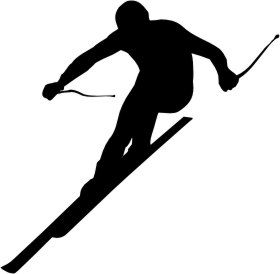 Ski fahren,Wandaufkleber,Wandsticker,Wandtattoo,