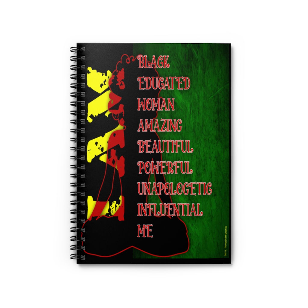 Affirmation Spiral Notebook - Ruled Line