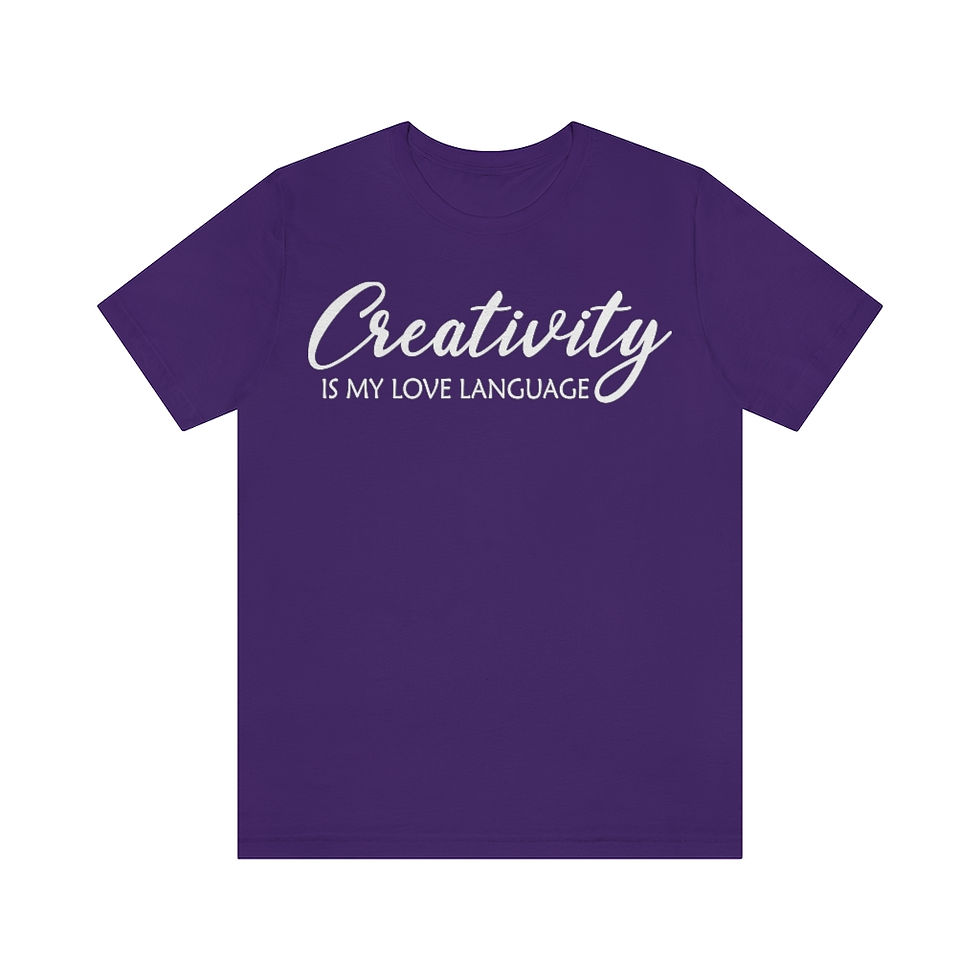 Thumbnail: Creativity Unisex Jersey Short Sleeve Tee