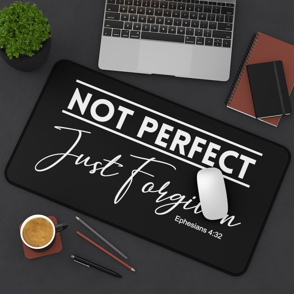 Forgiven Desk Mat