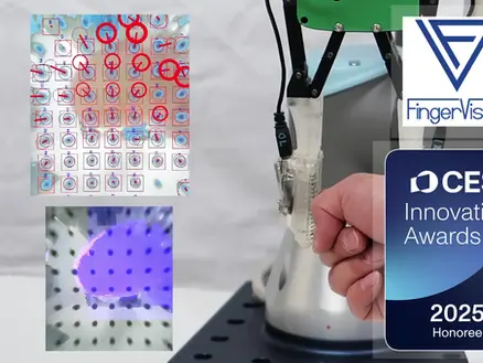 FingerVisionの触覚ロボット、CES Innovation Awards®を受賞