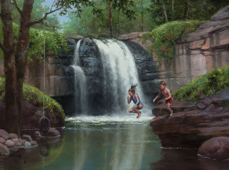 "The Swimmin' Hole"